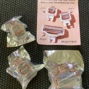 GloPro Micro Needling face eyes body Attachments